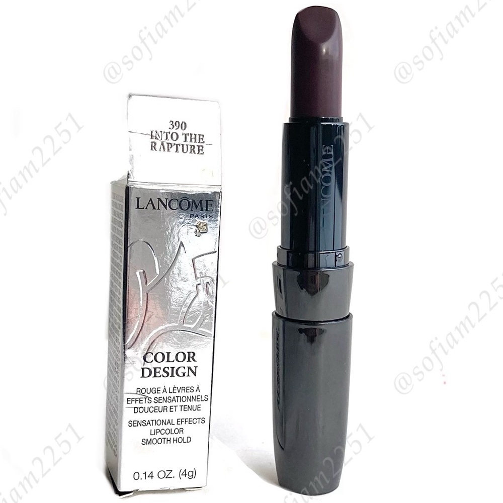 💜NEW!💜Lancôme 390 Into The Rapture Color Design Lipstick BRAND NEW IN BOX!